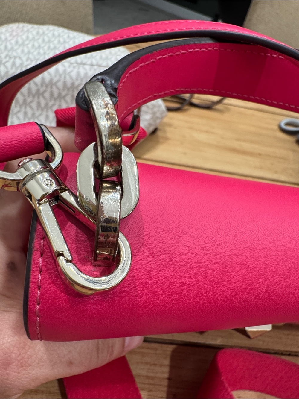 kate spade Hot Pink Leather Crossbody Bag - Picture 3 of 7